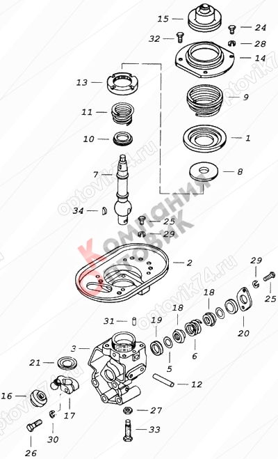 Карбюратор GX200, GX270, GX390